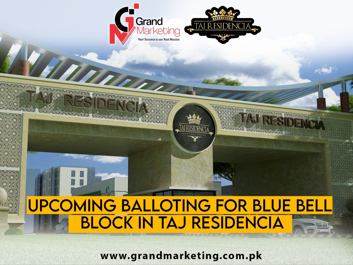 Upcoming-Balloting for-Blue-Bell-Block-in Taj-Residencia