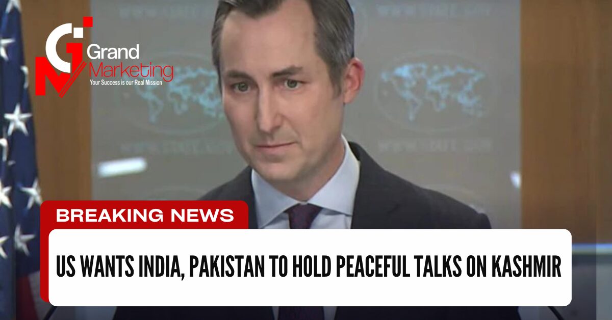 US-WANTS-INDIA-PAKISTAN-TO-HOLD-PEACEFUL-TALKS-ON-KASHMIR